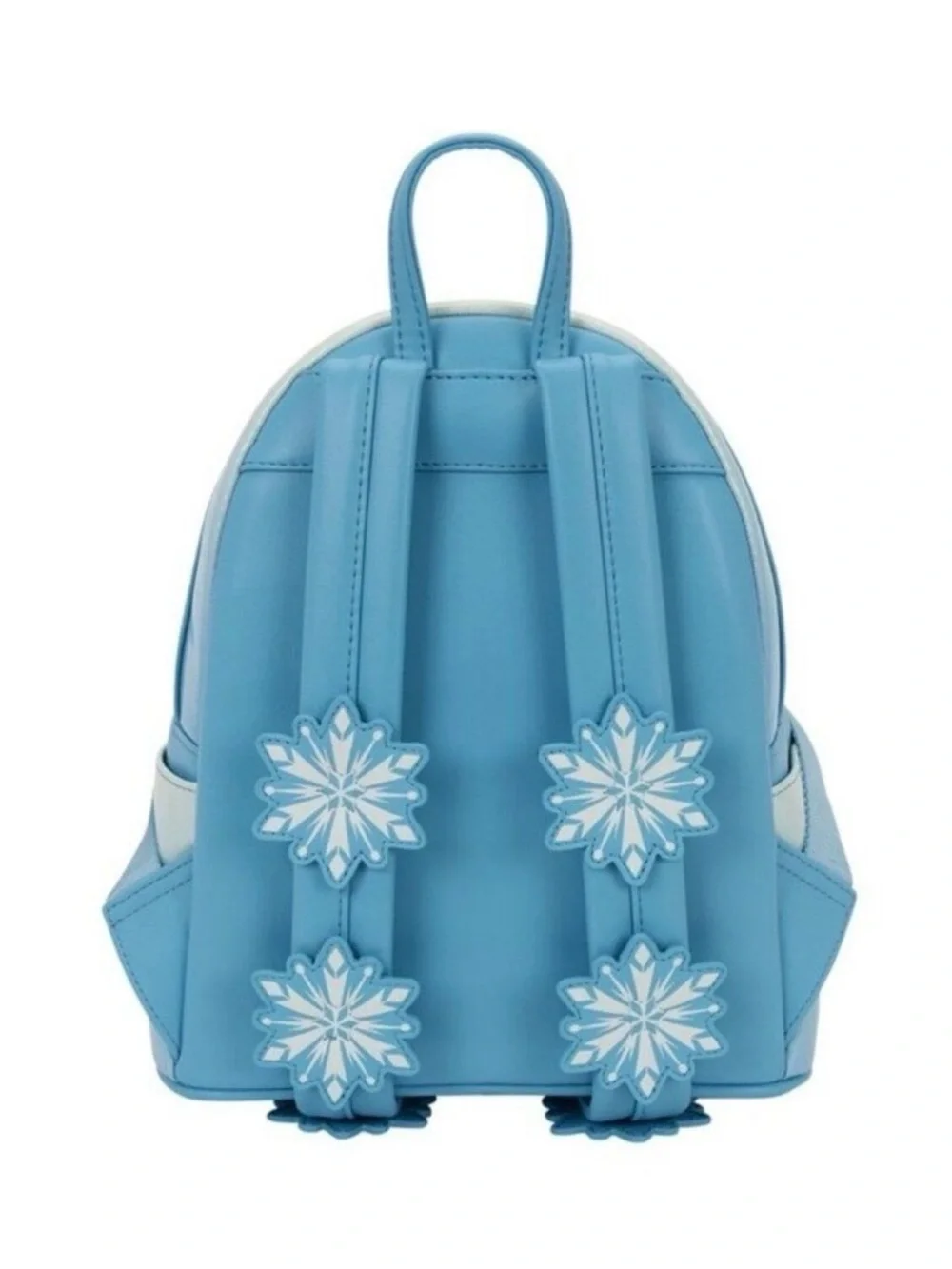 NWT Loungefly Disney Frozen Princess Elsa Glitter Sequin Cosplay Mini Backpack